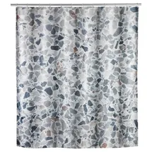Wenko Duschvorhang Terrazzo 180 x 200 cm mehrfarbig
