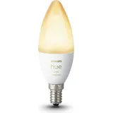 Philips Hue White ambience E14 Lampe Kerze - 470lm, Intelligentes Leuchtmittel, Bluetooth/Zigbee, Weiß, LED, E14, B39