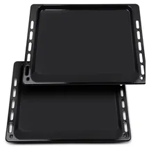 bauknecht, vioks Backblech Set 2 Stück wie Bauknecht 481241838128 445x375x18mm für Herd