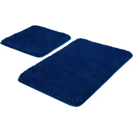 KLEINE WOLKE Relax Set 2-tlg. 50 x 50 cm + 55 x 85 cm atlantikblau