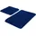 KLEINE WOLKE Relax Set 2-tlg. 50 x 50 cm + 55 x 85 cm atlantikblau