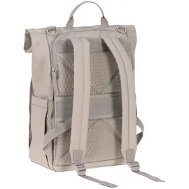 Lässig Rolltop Up Wickelrucksack Taupe