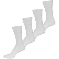 NUR DER Herren Basicsocken Baumwolle Aktiv 4er Pack
