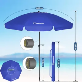 luxuskollektion Jalousie Ø 180 cm Strand
