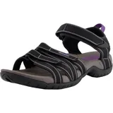 Teva Tirra Outdoorsandalen Damen in black-grey, Größe 37 - schwarz