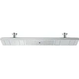 Hansgrohe Axor ShowerHeaven 4jet mit Beleuchtung 3500 K, polished black chrome