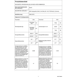 Bosch Serie 4 WNA13470 Waschtrockner (8 kg / 5 kg, 1400 U/min)