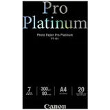 Canon PT-101 Pro Platinum A4 20 Blatt