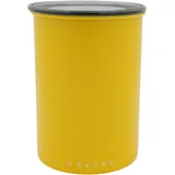 Airscape Kaffeedose Edelstahl Gelb 1,9 l