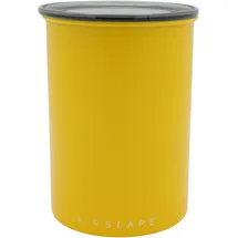 Airscape Kaffeedose Edelstahl Gelb 1,9 l