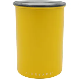 Airscape Kaffeedose Edelstahl Gelb 1,9 l