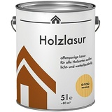 Holzlasur 6256.5.0100 (Farblos, 5 l, Seidenglänzend)