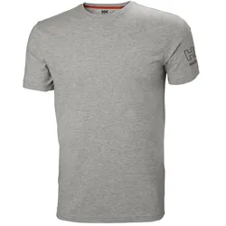 T-Shirt "KENSINGTON" - 3XL - grau-melange