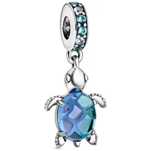 Pandora Meeresschildkröte Murano-Glas Silber 798939C01
