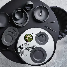 Villeroy & Boch Manufacture Rock Kombiservice 16-tlg. schwarz