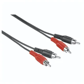 Hama Audio-Kabel 2 Cinch-Stecker - 2 Cinch-Stecker 1,5m (00205085)