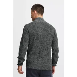 !Solid Troyer SOLID "Troyer SDKotch", Herren, Gr. L, grau (dunkelgrau melange), Obermaterial: 100% Baumwolle CO recyc.., Pullover Troyer