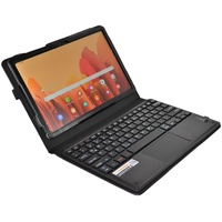 MQ21 für Galaxy Tab A7 10.4 - Bluetooth Tastatur Tasche mit Multifunktions-Touchpad für Samsung Galaxy Tab A7 10.4'' | Tastatur Hülle für Galaxy Tab A7 LTE SM-T505 WiFi T500 | Tastatur Deutsch QWERTZ