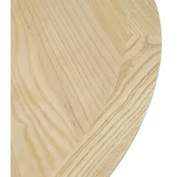 Runder Esstisch aus Zedernholz  Küchentisch Naturholz für Geselligkeit  Rundtisch 120 cm Durchmesser  Moderner Esszimmertisch  Kadima Design