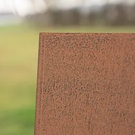 Home Deluxe Sichtschutz aus Cortenstahl AURA Rostoptik - 180 x 50 cm | Sichtschutzzaun, Cortenstahl, Edelrost - Bronze/Braun/Kupfer