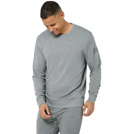 super.natural Solution Bio Pullover - Cashmere Grey Melange - XL