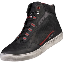 LS2 Zoe, Schuhe - Schwarz/Rot - 41 EU