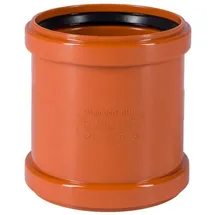 KLASEBO® KG2000-U SN16 Überschiebemuffe DN 315 Orangebraun