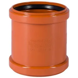 KLASEBO® KG2000-U SN16 Überschiebemuffe DN 315 Orangebraun