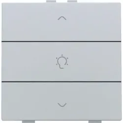 Niko Züblin 121-51043 Einfach Dimmersteuerung für Niko Home Control, sterling coated 12151043