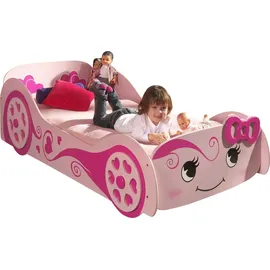 Vipack Autobett Pretty Girl 90 x 200 cm rosa