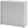 bümö Rollladenschrank 120 x 40 x 110 cm Grau/Silber