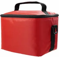 caseroxx Tasche für Tiptoi® Stift & Zubehör – Kinder-Umhängetasche mit Trennfach & Gurt | Passend für Stift, Ladestation & Kabel | Designs: Einhorn, Dino, Ritter, Herzen rot