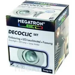 Megatron LED-Einbauspot Set 2800K ws MT75400