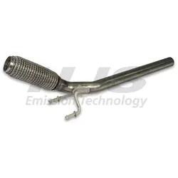 HJS Reparaturrohr, Katalysator Flexrohr, Abgasanlage Katalysator,Flexrohr, Nach Rußpartikelfilter  für SKODA VW SEAT AUDI (6R0.254.700EX) (6R0.254.700