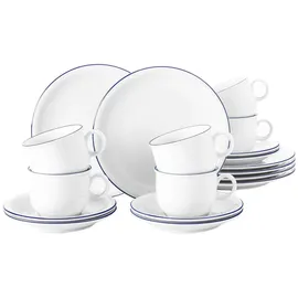 SELTMANN WEIDEN Compact Kaffeeservice 18-tlg. Blaurand