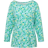Rabe T-Shirt Gemustert in Grün für Damen - 40,