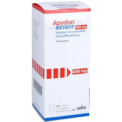 APYDAN extent 600 mg Tab.m.veränd.Wirkst.-Frs. 100 St