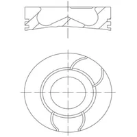 Mahle Kolben MAHLE 021 PI 00124 002