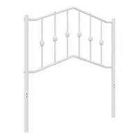 VidaXL Kopfteil Metall Weiß 80 cm - 2 Jahre