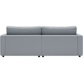 Home Affaire Ecksofa HOME AFFAIRE "Ecksofa Jiro, L-Form, große Sitztiefe, Breite 226 cm", light blau, B:226cm H:85cm T:190cm, 85% Polyester, 15% Viskose, Sofas, Ecksofa, lose Sitz- & Rückenkissen, weicher Polsteraufbau, komfortabel & modern