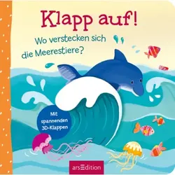 arsEdition Klapp auf! Wo verstecken sich die Meerestiere?