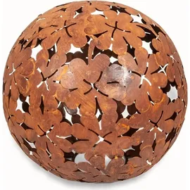 kapaga Gartenkugel 23 cm Rost