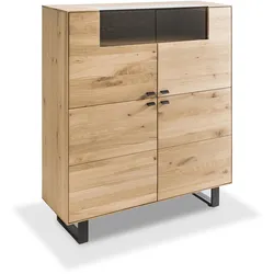 Highboard Arona Holz Braun Wildeiche