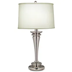 Tischlampe Brooklyn 1-flammig - Poliertes Nickel - SF-BROOKLYN