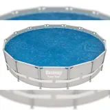 BESTWAY Solarabdeckplane 417 cm blau