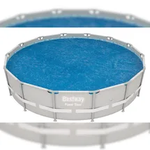 BESTWAY Solarabdeckplane 417 cm blau