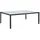 vidaXL Gartentisch 200 x 150 x 74 cm Schwarz