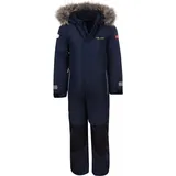 TROLLKIDS Kinder Kirkenes Schneeanzug (Größe 128, blau)