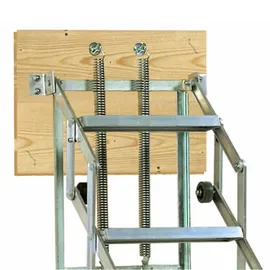 DOLLE Scherentreppe Alufix mit Stirnbrett 11 Stufen
