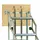 DOLLE Scherentreppe Alufix mit Stirnbrett 11 Stufen